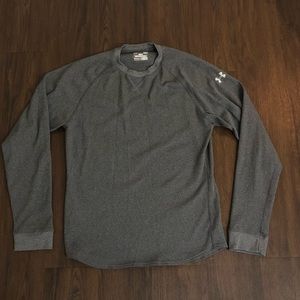 Under Armour Men’s Thermal L/S Shirt Sz L Great Cond